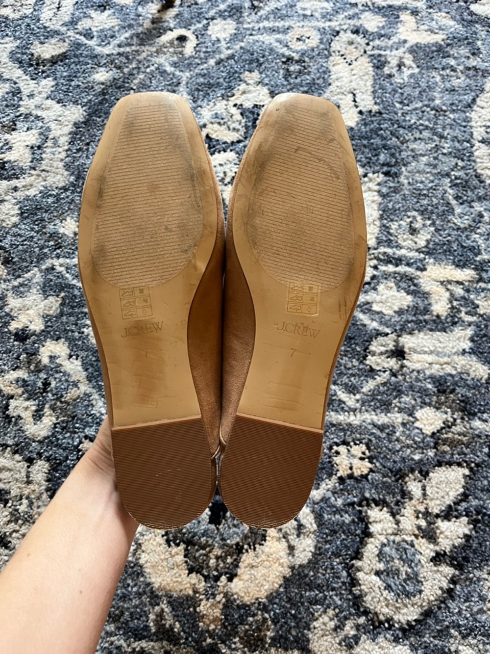 J. Crew Women’s Suede Mules - Picture 3 of 4